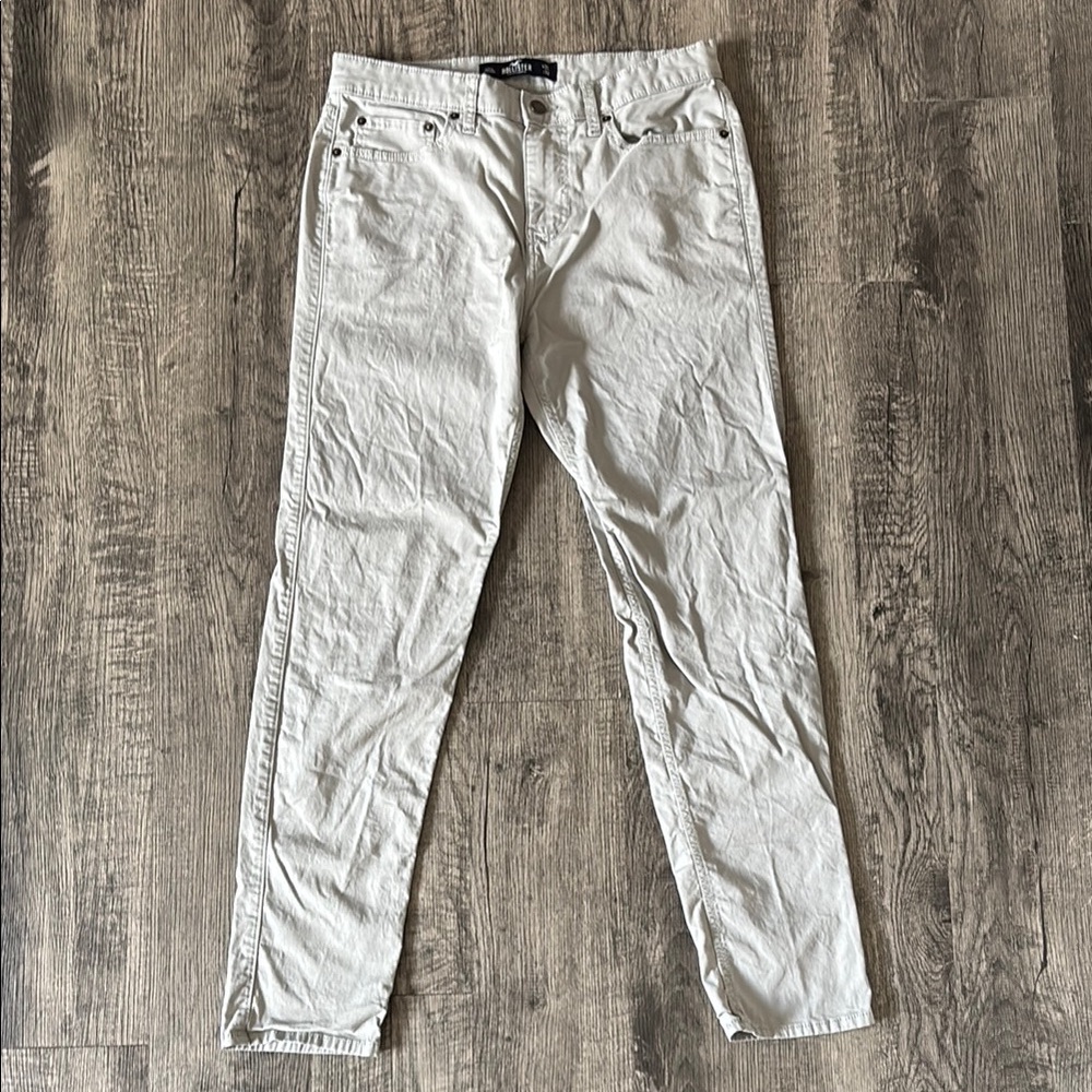 Hollister Skinny Fit Light Gray Jeans